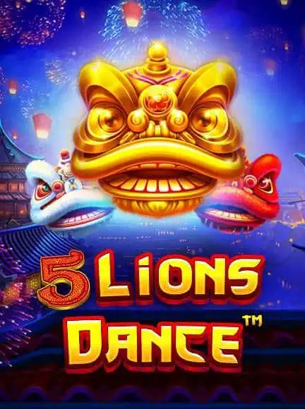 เกม 5 Lions Dance จากค่าย Pragmatic Play ทดลองฟรี เล่นได้ไม่จำกัด