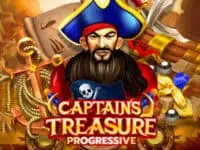 Captains Treasure Progressive เกมสล็อตค่าย Joker Gaming เล่นฟรี